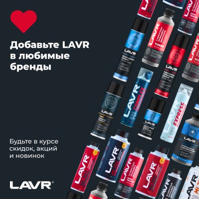 Двухфазная раскоксовка двигателя Х2 LAVR, 400 мл / Ln2513